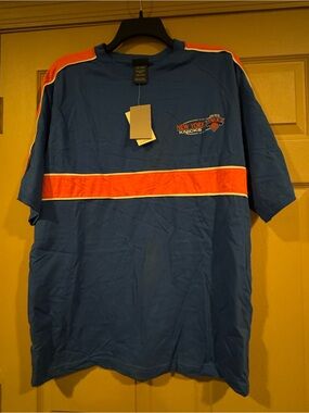 New York Nicks Blue & Orange Short-Sleeve T-Shirt